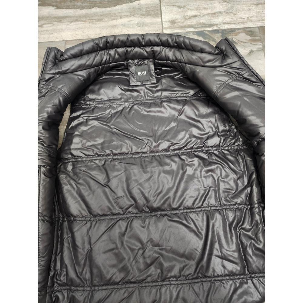 Hugo Boss Black Wool Blend Reversible Vest Men's Size 38R - Picture 6 of 11